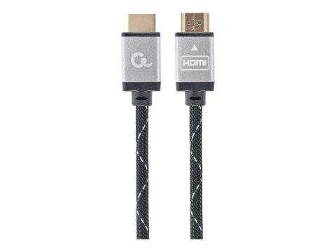 Cablexpert Select Plus Series - Duża szybkość - kabel HDMI z Ethernet - HDMI męski do HDMI męski - 5 m - ekranowana - obsługa 4K
