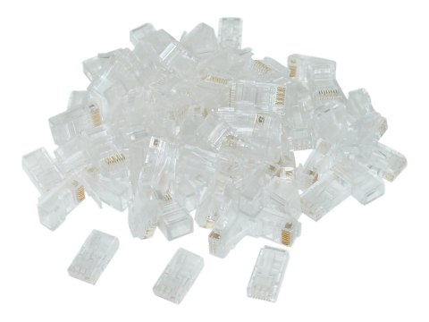 Cablexpert - Złącze sieciowe - RJ-45 (M) - CAT 6 (pakiet 100)