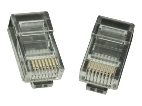 Cablexpert - Złącze sieciowe - RJ-45 (M) - CAT 6 (pakiet 100)