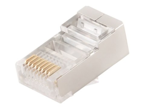 Cablexpert - Złącze sieciowe - RJ-45 (M) - ekranowana - CAT 6 (pakiet 10)