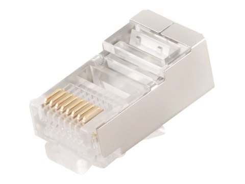 Cablexpert - Złącze sieciowe - RJ-45 (M) - ekranowana (pakiet 100)