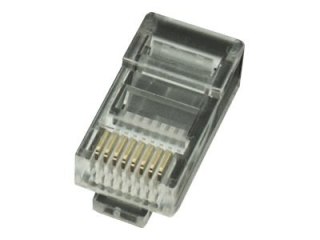 Cablexpert - Złącze sieciowe - RJ-45 (M) - nieekranowana - CAT 5 (pakiet 10)