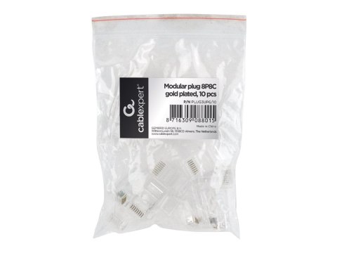 Cablexpert - Złącze sieciowe - RJ-45 (M) (pakiet 10)