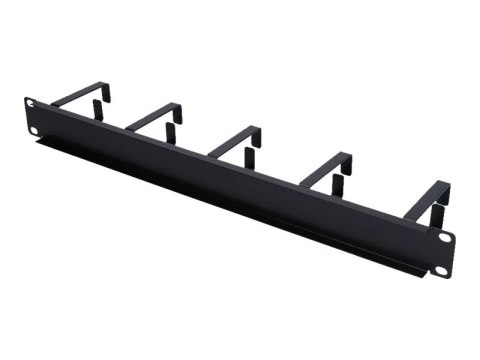 Extralink - Panel zarządzania kablami - do montażu na stelażu - czarny - 1U - 19"