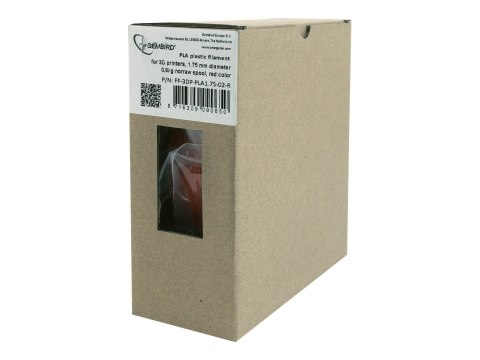 Gembird - Czerwony - 1 kg - 330 m - filament PLA+ (3D)