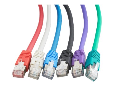 Gembird - Kabel krosowy - RJ-45 (M) do RJ-45 (M) - 10 m - SFTP - CAT 6a - bezhalogenowe, odlewany - szary