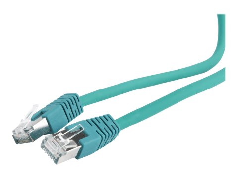 Gembird - Kabel krosowy - RJ-45 (M) do RJ-45 (M) - 3 m - SFTP - CAT 6a - bezhalogenowe, odlewany - zielony