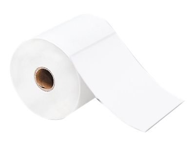 Qoltec - Biały - 100 x 150 mm 350 etykieta(-y) (1 rolki x 350 etykiety