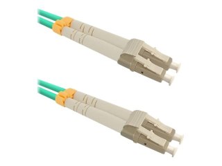 Qoltec - Kabel krosowy - tryb LC/UPC wielomod. (M) do tryb LC/UPC wielomod. (M) - 3 m - światłowód - dupleks - 50 / 125 mikronów