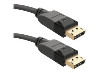 Qoltec - Kabel portu wyświetlacza - DisplayPort 20-pin (M) do DisplayPort 20-pin (M) - DisplayPort 1.3 - 2 m