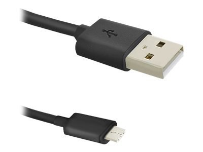 Qoltec - Zasilacz - 12 wat - 2.4 A (USB) - czarny