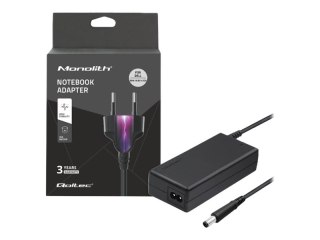 Qoltec - Zasilacz - 4,62 A, 7,4*5,0 + pin, przewód zasilający - AC 220-240 V - 90 wat - złącza wyjściowe: 1 - 1.15 m przewód - c