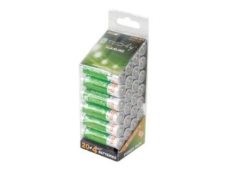 TECHly - Bateria 24 x AA / LR06 - alkaliczna