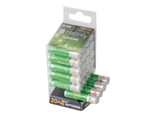 TECHly - Bateria 24 x AAA / LR03 - alkaliczna