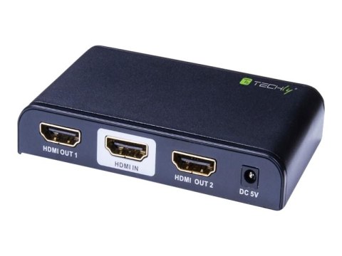 TECHly IDATA HDMI2-4K2 - Rozdzielacz wideo/audio - 2 x HDMI - stacjonarny