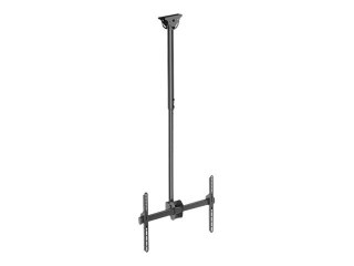 TECHly LED500 - Uchwyt - pełny zakres ruchu - dla telewizor LCD - stal - czarny - rozmiar ekranu: 37"-70" - montaż na suficie