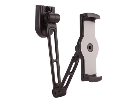 TECHly - Uchwyt - dla tabletka - plastik, aluminium, stal - czarny - rozmiar ekranu: 4.7"-12.9" - montaż na ścianie, pod obudową