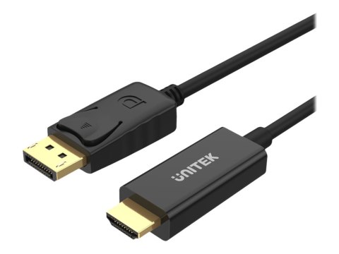 Unitek - Kabel przejściowy - DisplayPort 20-pin męski do HDMI męski - 1.8 m