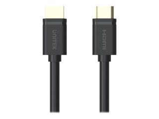 Unitek Y-C136M - Kabel HDMI - HDMI męski do HDMI męski - 1 m - czarny - obsługa 4K