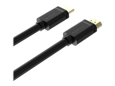 Unitek Y-C136M - Kabel HDMI - HDMI męski do HDMI męski - 1 m - czarny - obsługa 4K