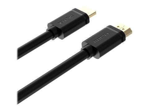 Unitek Y-C137M - Kabel HDMI - HDMI męski do HDMI męski - 1.5 m - czarny - obsługa 4K
