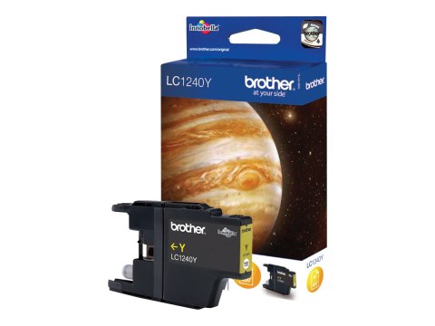 Brother LC1240Y - Żółty - oryginał - pojemnik na tusz - dla Brother DCP-J525W, DCP-J725DW, DCP-J925DW