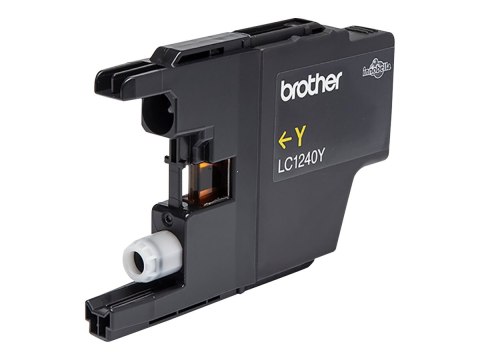 Brother LC1240Y - Żółty - oryginał - pojemnik na tusz - dla Brother DCP-J525W, DCP-J725DW, DCP-J925DW