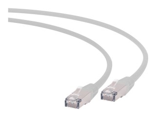 Cablexpert - Kabel krosowy - RJ-45 (M) do RJ-45 (M) - 5 m - S/FTP - CAT 6a - ładowany, bezhalogenowe, odlewany - szary