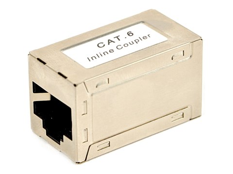 Gembird - Sprzęgacz sieciowy - RJ-45 (F) do RJ-45 (F) - S/FTP - CAT 6