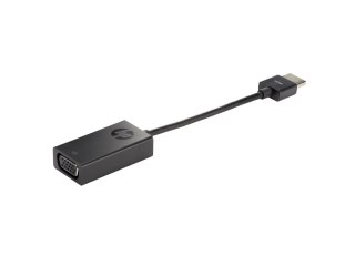 HP - Adapter wideo - HD-15 (VGA) żeński do HDMI męski - 17.3 cm - obsługa 1080p