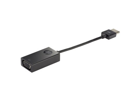 HP - Adapter wideo - HD-15 (VGA) żeński do HDMI męski - 17.3 cm - obsługa 1080p