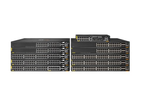 HPE Aruba 6200F 48G Class4 PoE 4SFP+ 740W Switch - Przełącznik - L3 - Tak - 48 x 10/100/1000 (PoE+) + 4 x 1 Gigabit / 10 Gigabit