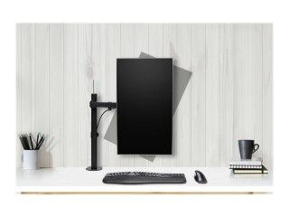 Kensington SmartFit Ergo Single Extended Monitor Arm - Zestaw do montażu - ramię regulowane - dla monitor - stal proszkowana - c