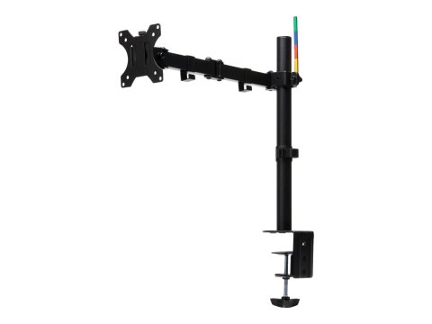 Kensington SmartFit Ergo Single Extended Monitor Arm - Zestaw do montażu - ramię regulowane - dla monitor - stal proszkowana - c