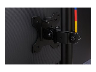Kensington SmartFit Ergo Single Monitor Arm - Zestaw do montażu - ramię regulowane - dla monitor - czarny - rozmiar ekranu: do 3