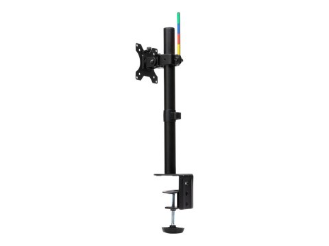 Kensington SmartFit Ergo Single Monitor Arm - Zestaw do montażu - ramię regulowane - dla monitor - czarny - rozmiar ekranu: do 3