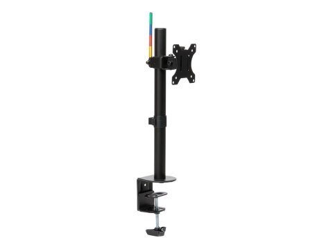 Kensington SmartFit Ergo Single Monitor Arm - Zestaw do montażu - ramię regulowane - dla monitor - czarny - rozmiar ekranu: do 3