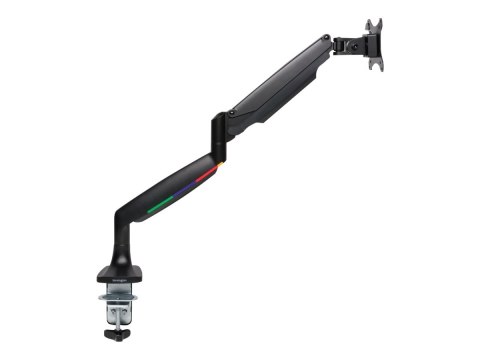 Kensington SmartFit One-Touch Height Adjustable Single Monitor Arm - Zestaw do montażu - ramię regulowane - dla monitor - plasti