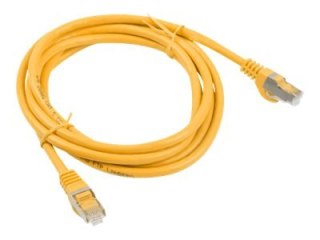 Lanberg - Kabel krosowy - RJ-45 (M) do RJ-45 (M) - 2 m - zafoliowana nieekranowana skręcona para (F/UTP) - CAT 6 - odlewany, bez
