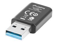 Lanberg NC-1200-WI - Adapter sieciowy - USB 3.0 - Wi-Fi 5