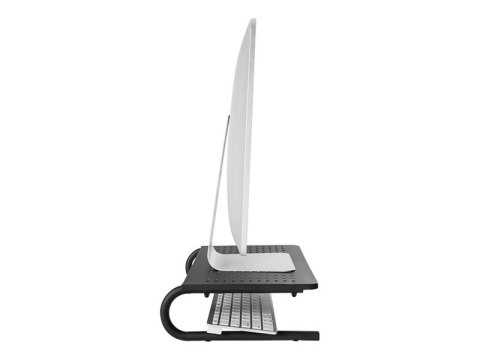 LogiLink - Stojak - dla monitor / notebook - plastik, stainless steel, aluminium - rozmiar ekranu: 13"-32" - biurku
