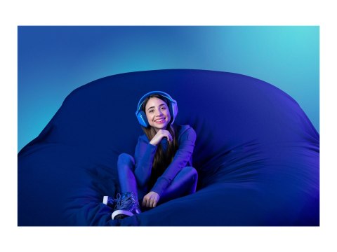Logitech G G733 LIGHTSPEED Wireless RGB Gaming Headset - Słuchawka - pełna wielkość - 2,4 GHz - bezprzewodowa - niebieski