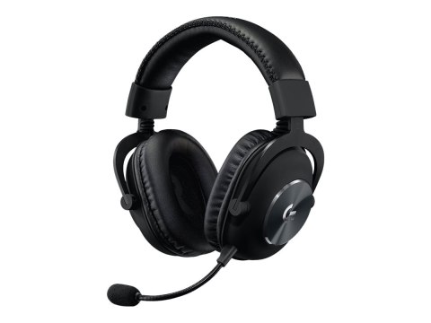 Logitech G Pro X - Słuchawka - pełna wielkość - LIGHTSPEED - bezprzewodowa - izolacja szumu