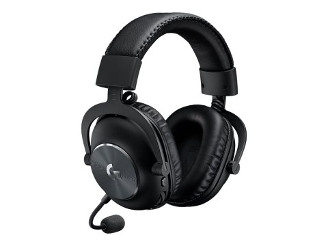 Logitech G Pro X - Słuchawka - pełna wielkość - LIGHTSPEED - bezprzewodowa - izolacja szumu