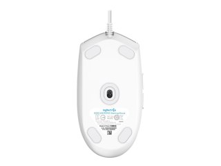 Logitech Gaming Mouse G203 LIGHTSYNC - Mysz - optyczna - 6 przyciski - przewodowa - USB - biały