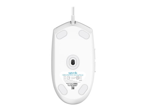 Logitech Gaming Mouse G203 LIGHTSYNC - Mysz - optyczna - 6 przyciski - przewodowa - USB - biały
