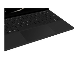 Microsoft Surface Go Type Cover - Klawiatura - z panel dotykowy, akcelerometr - podświetlenie - angielski - czarny - handlowy - 