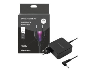 Qoltec - Zasilacz - AC 220-240 V - 65 wat - czarny - dla Huawei Matebook D