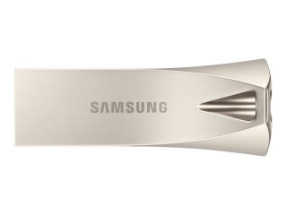 Samsung BAR Plus MUF-128BE3 - Pendrive USB - 128 GB - USB 3.1 Gen 1 - szampańskie srebro