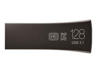Samsung BAR Plus MUF-128BE4 - Pendrive USB - 128 GB - USB 3.1 Gen 1 - tytanowo-szary